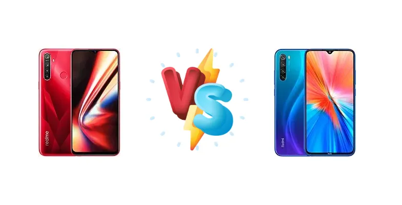 Realme 5s vs Xiaomi Redmi Note 8 2021