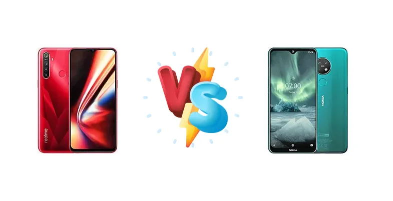 Realme 5s vs Nokia 7.2