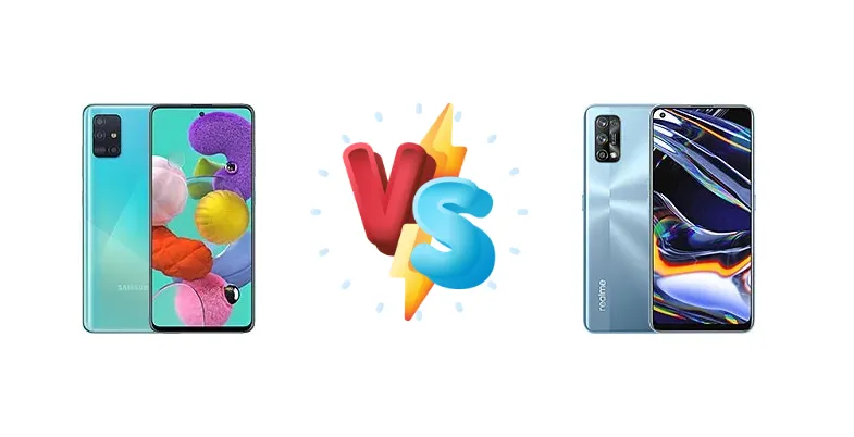 Samsung Galaxy A51 vs Realme 7 Pro
