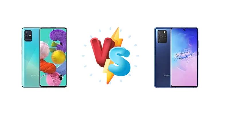 Samsung Galaxy A51 vs Samsung Galaxy S10 Lite