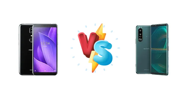 Sharp Aquos V vs Sony Xperia 5 III