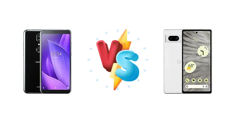 Sharp Aquos V vs Google Pixel 7a