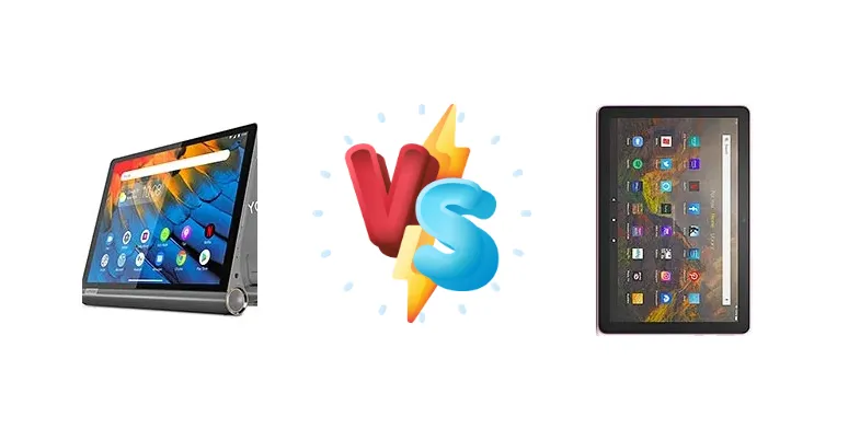Lenovo Yoga Smart Tab vs Amazon Fire HD 10 (2021): Budget Tablet Showdown