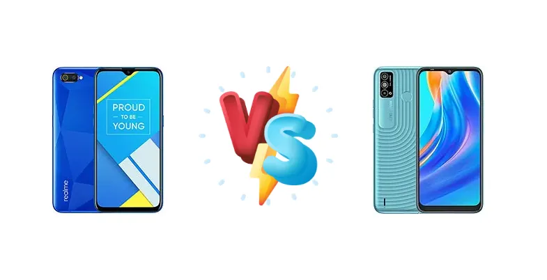 Realme C2 2020 vs Tecno Spark Go 2021