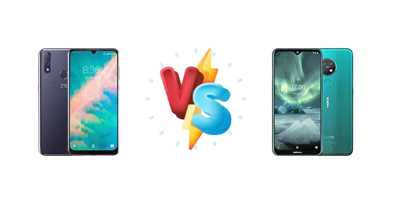 ZTE Blade 10 Prime vs Nokia 7.2