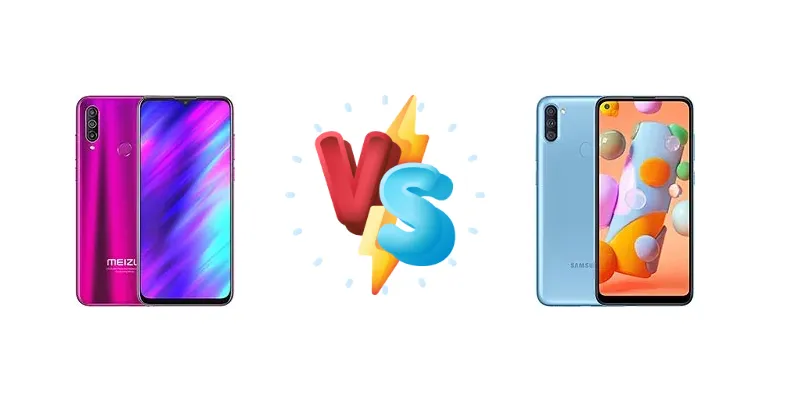 Meizu M10 vs Samsung Galaxy A11
