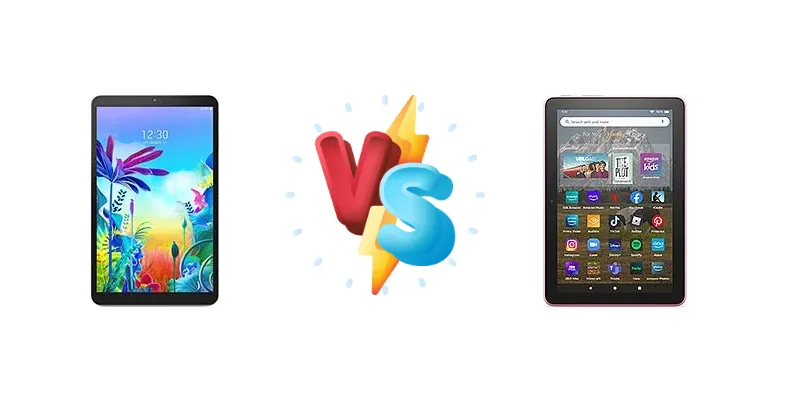LG G Pad 5 10.1 vs Amazon Fire HD 8 (2022)