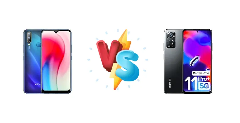 vivo Y3 vs Xiaomi Redmi Note 11 Pro+ 5G (India)