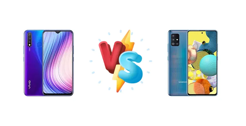 vivo Y5s vs Samsung Galaxy A51 5G UW