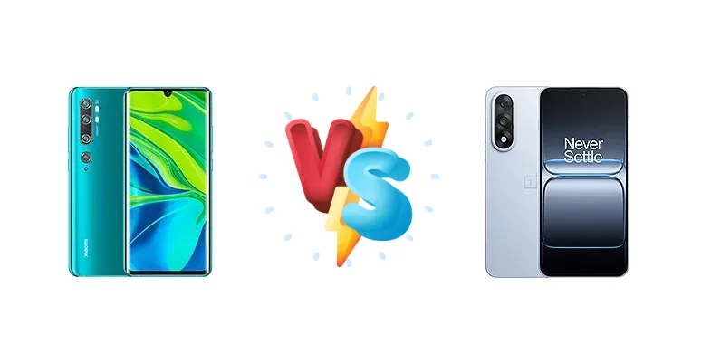 Xiaomi Mi Note 10 Pro vs OnePlus Nord 5