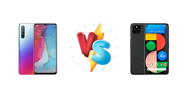 Oppo Reno3 5G vs Google Pixel 4a 5G