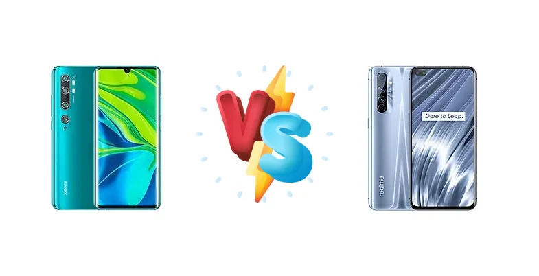 Xiaomi Mi Note 10 vs Realme X50 Pro Player