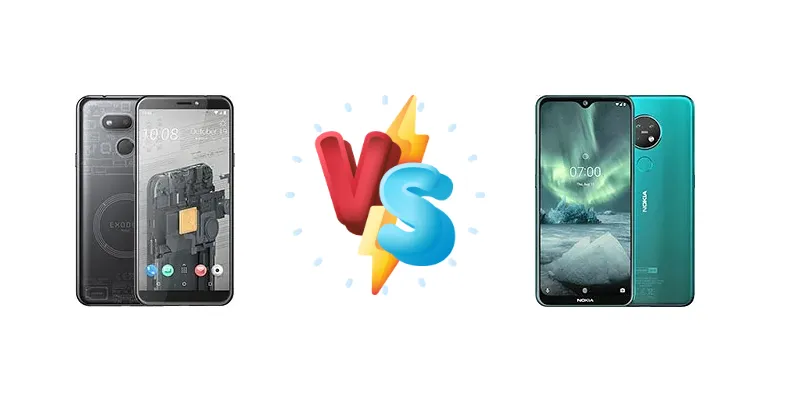 HTC Exodus 1s vs Nokia 7.2