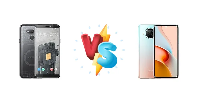 HTC Exodus 1s vs Xiaomi Redmi Note 9 Pro 5G
