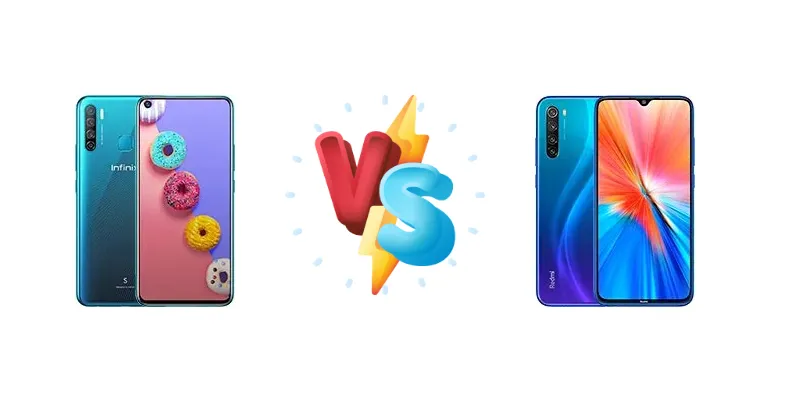 Infinix S5 vs Xiaomi Redmi Note 8 2021