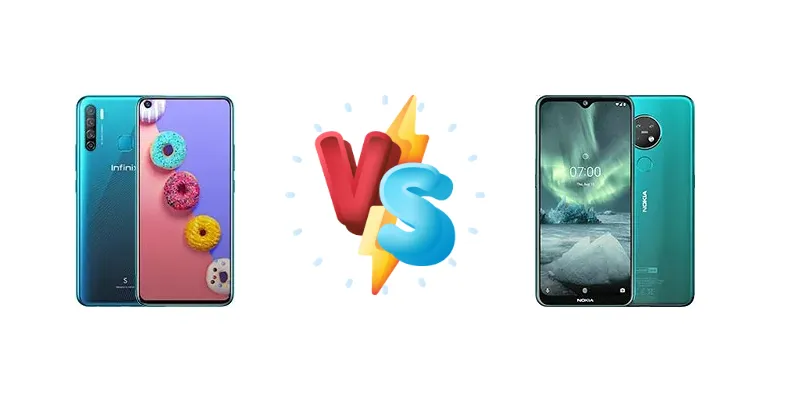Infinix S5 vs Nokia 7.2