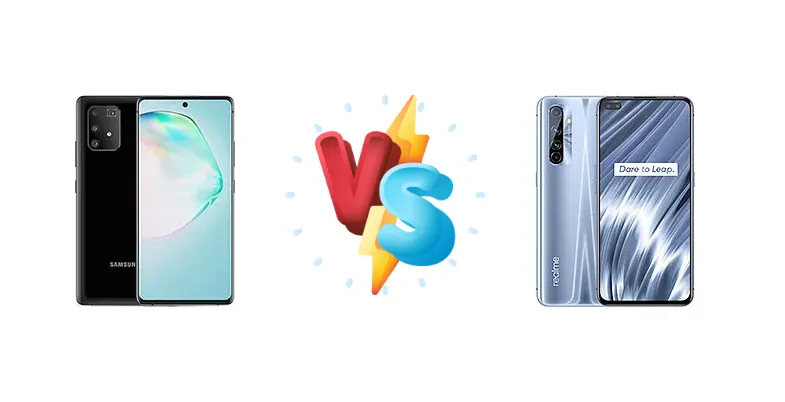 Samsung Galaxy A91 vs Realme X50 Pro Player
