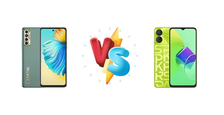 Tecno Camon 17P vs Tecno Spark 9 Pro