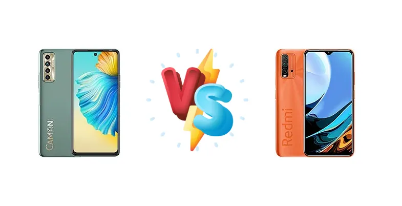 Tecno Camon 17P vs Xiaomi Redmi 9T