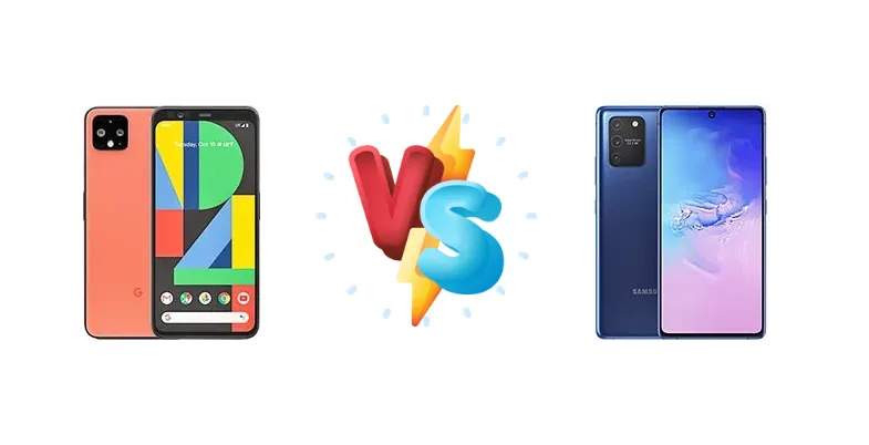 Google Pixel 4 vs Samsung Galaxy S10 Lite