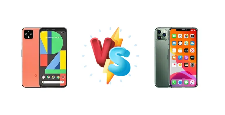 Google Pixel 4 vs Apple iPhone 11 Pro Max