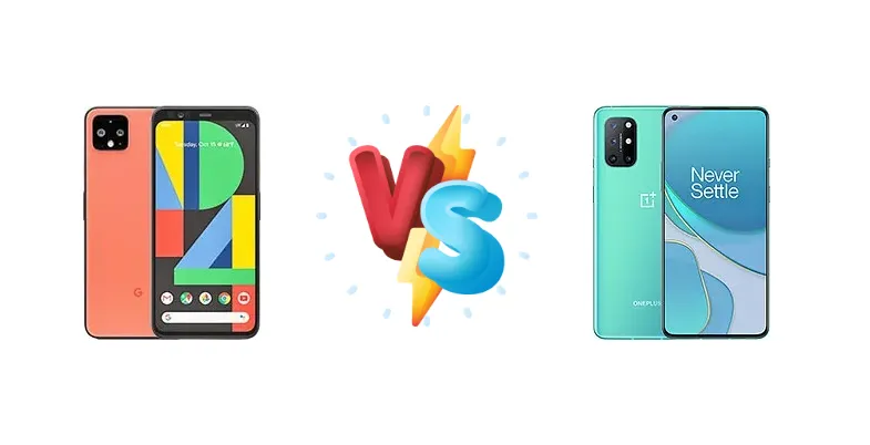 Google Pixel 4 vs OnePlus 8T+ 5G