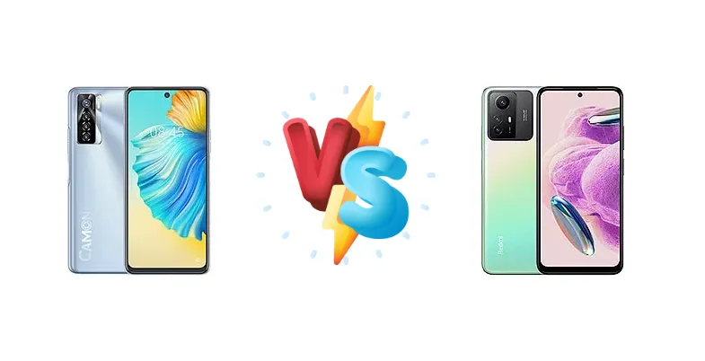 Tecno Camon 17 Pro vs Xiaomi Redmi Note 12S