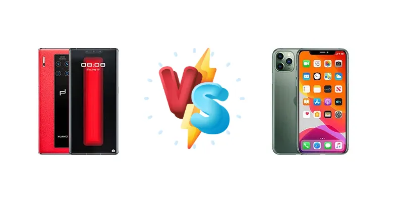 Huawei Mate 30 RS Porsche Design vs Apple iPhone 11 Pro Max