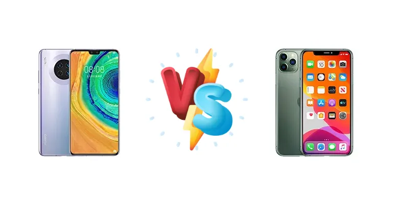 Huawei Mate 30 vs Apple iPhone 11 Pro Max