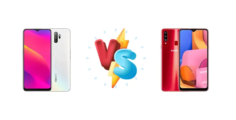 Oppo A5 (2020) vs Samsung Galaxy A20s