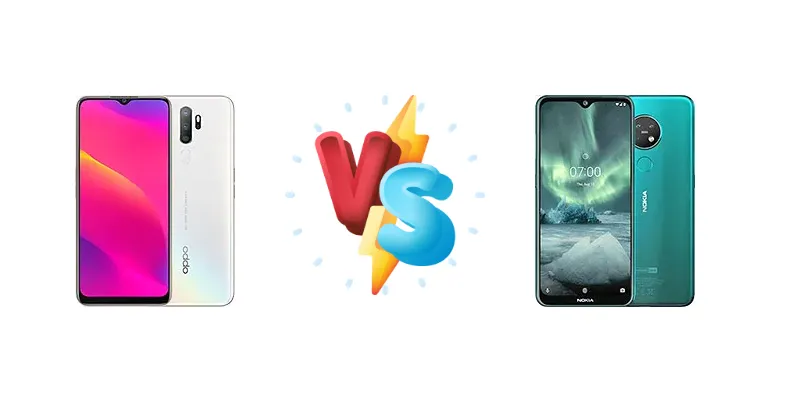Oppo A5 (2020) vs Nokia 7.2