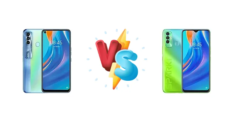 Tecno Spark 7 Pro vs Tecno Spark 7P
