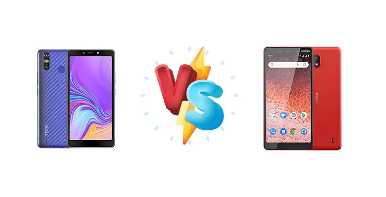 Tecno Pop 2 Plus vs Nokia 1 Plus