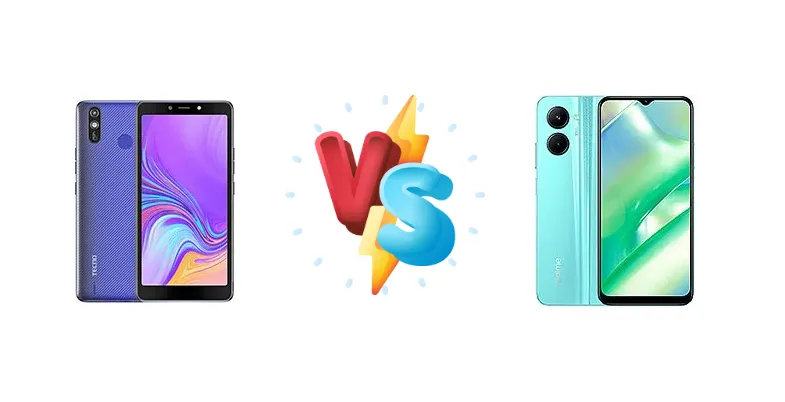 Tecno Pop 2 Plus vs Realme C33 2023