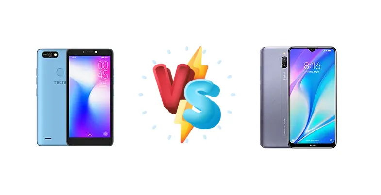 Tecno Pop 2 F vs Xiaomi Redmi 8A Dual