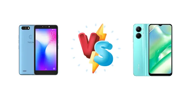 Tecno Pop 2 F vs Realme C33 2023