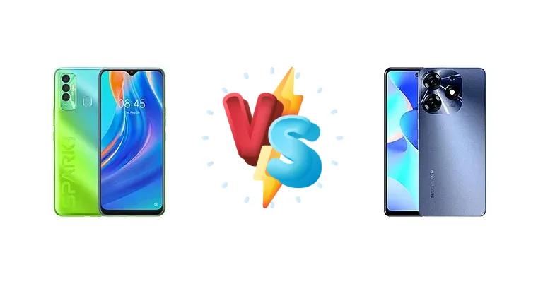 Tecno Spark 7P vs Tecno Spark 10 Pro