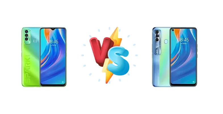Tecno Spark 7P vs Tecno Spark 7 Pro