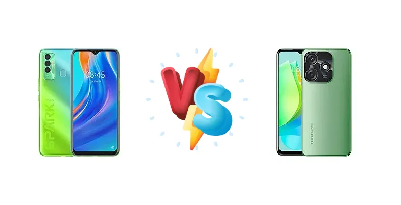Tecno Spark 7P vs Tecno Spark 10C