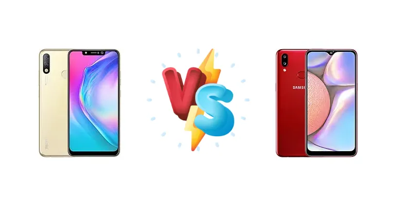 Tecno Spark 3 Pro vs Samsung Galaxy A10s