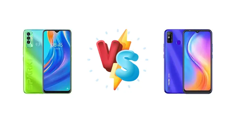 Tecno Spark 7P vs Tecno Spark Go 2020