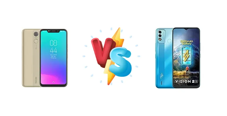 Tecno Pouvoir 3 vs itel Vision 2S