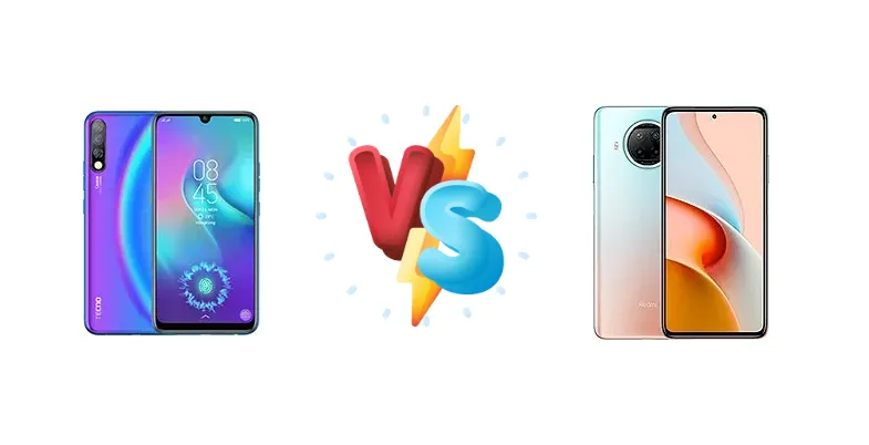 Tecno Camon 12 Pro vs Xiaomi Redmi Note 9 Pro 5G