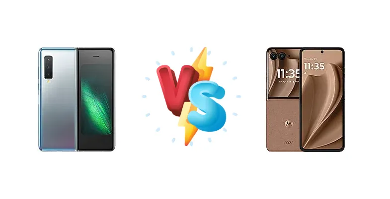 Samsung Galaxy Fold 5G vs Motorola Razr+ 2025