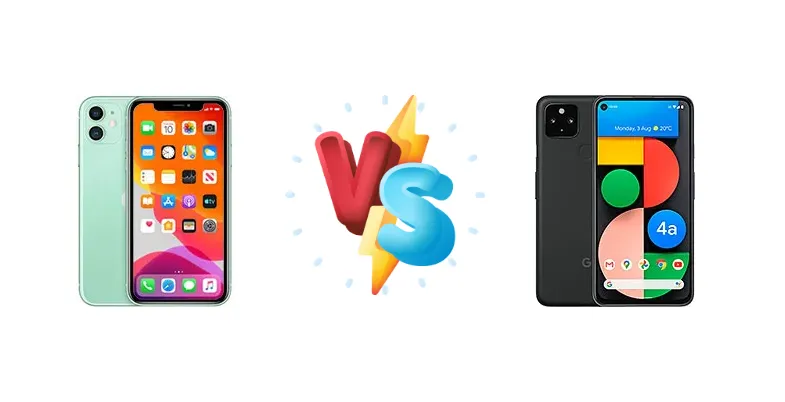 Apple iPhone 11 vs Google Pixel 4a 5G