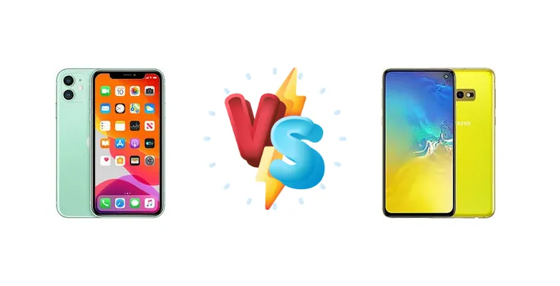 Apple iPhone 11 vs Samsung Galaxy S10e
