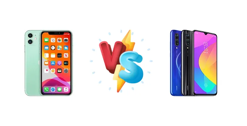 Apple iPhone 11 vs Xiaomi Mi 9 Lite