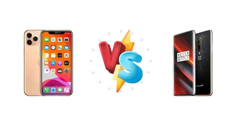 Apple iPhone 11 Pro vs OnePlus 7T Pro 5G McLaren
