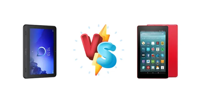 alcatel Smart Tab 7 vs Amazon Fire 7 (2017)