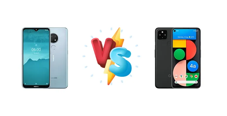 Nokia 6.2 vs Google Pixel 4a 5G
